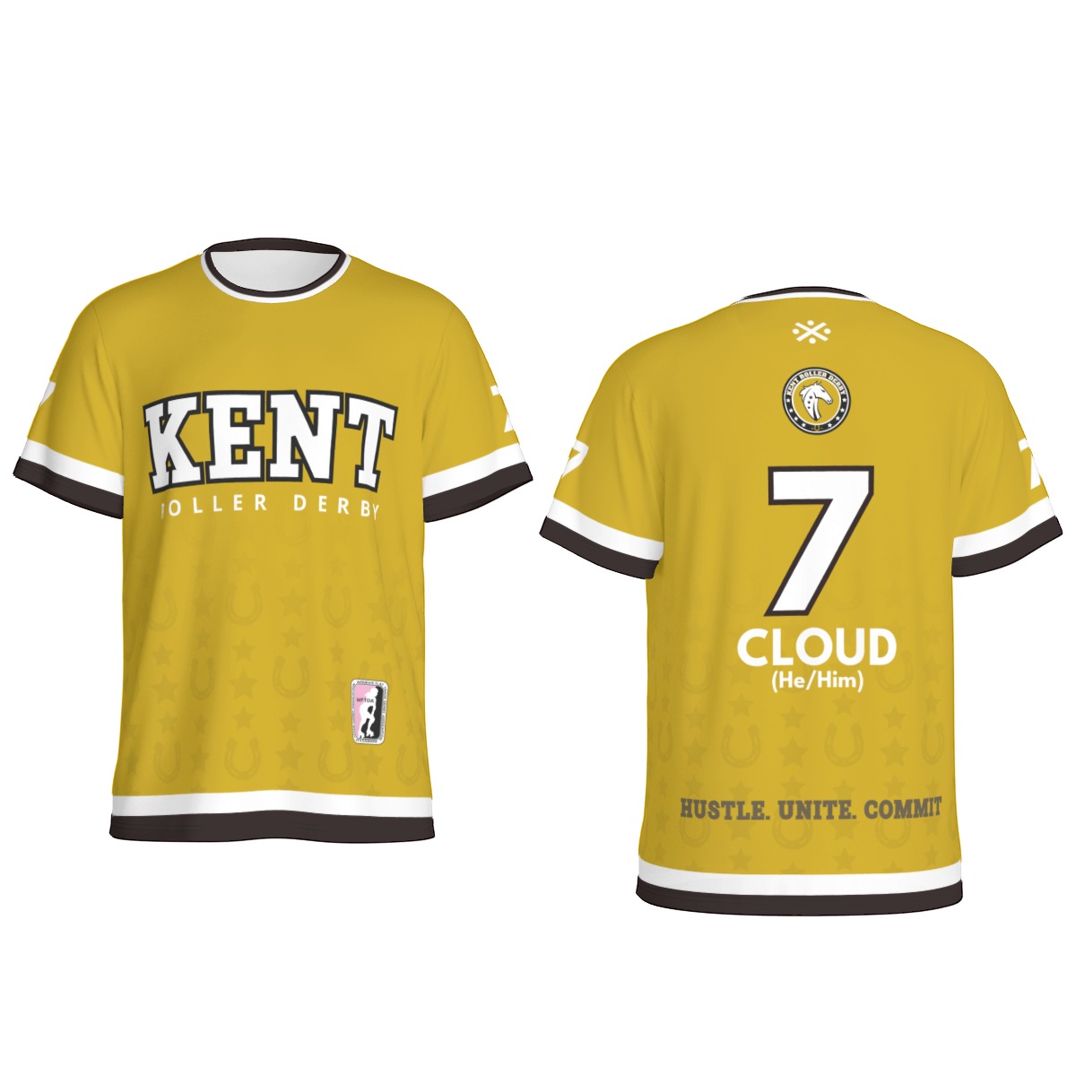 Fan Uniform - Gold (No WFTDA Patch)