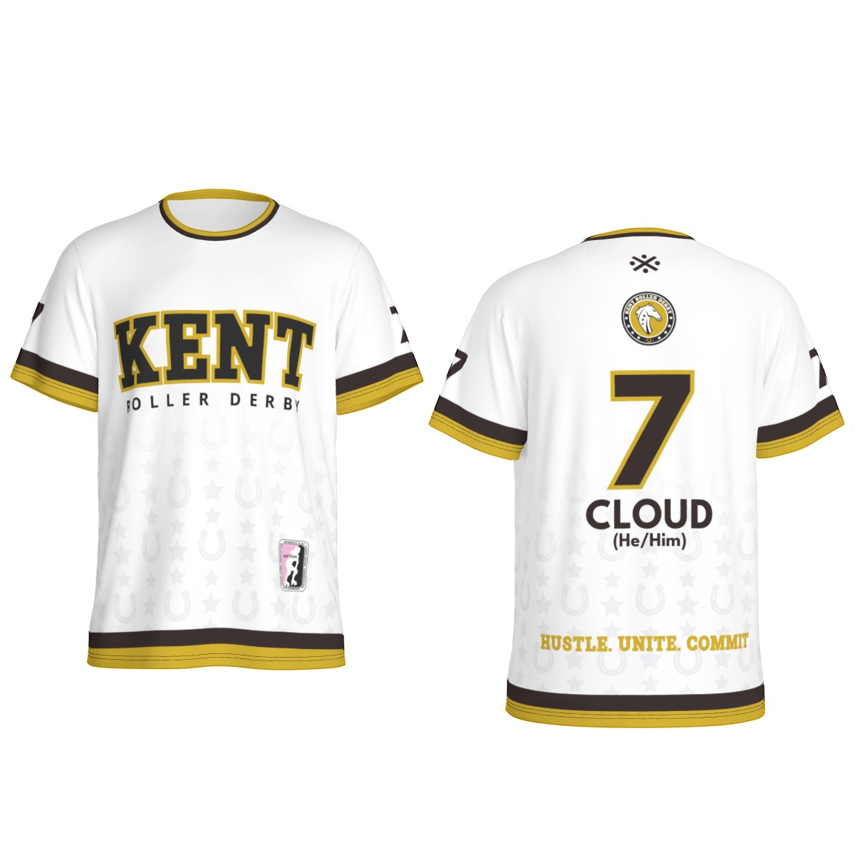 Fan Uniform - White (No WFTDA Patch)
